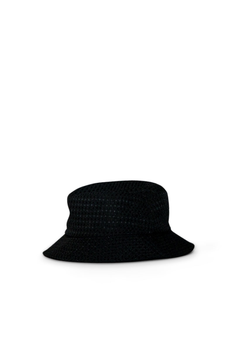 Japanese Dobby Bucket Hat - Black