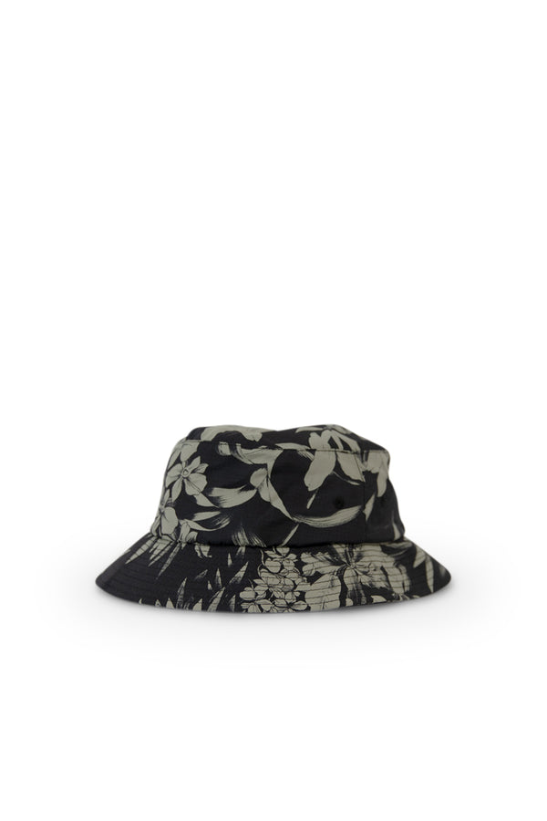 ECONYL® Floral Bucket Hat - Black Orchid