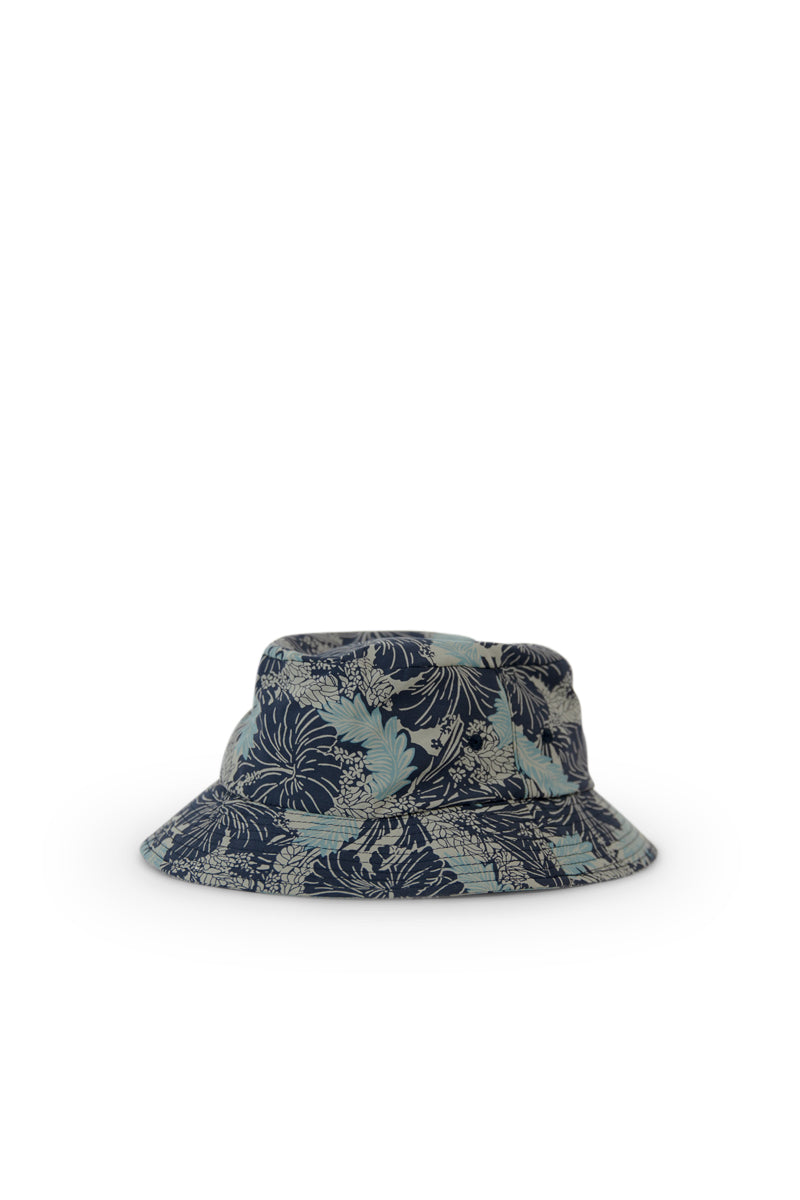 ECONYL® Floral Bucket Hat - Blue Hawaiian