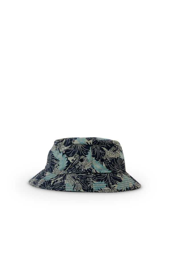 ECONYL® Floral Bucket Hat - Blue Hawaiian
