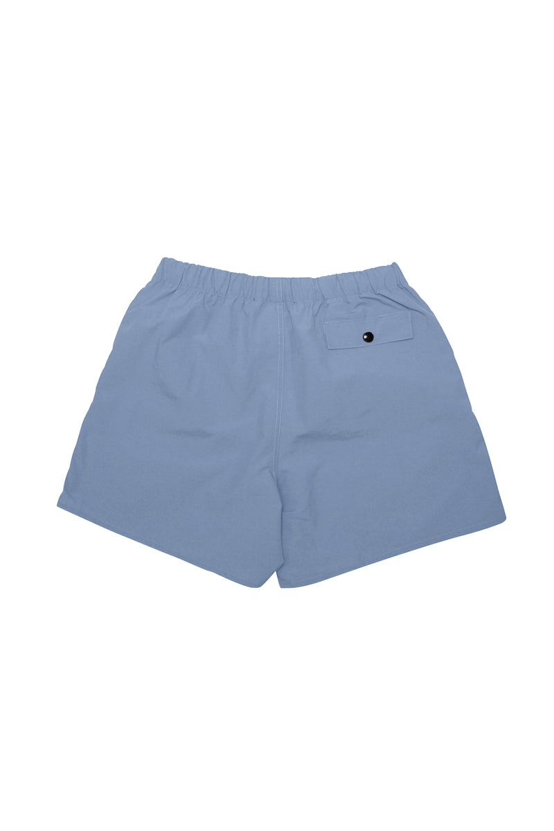 ECONYL® nylon shorts - Light Blue