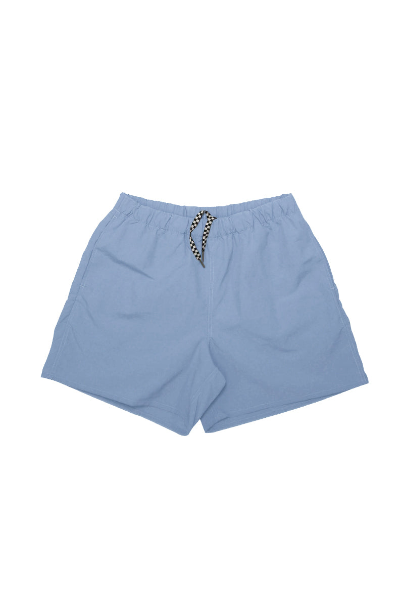 ECONYL® nylon shorts - Light Blue