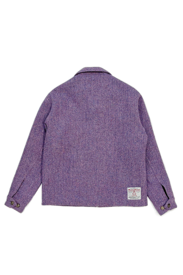 Harris Tweed® Eisenhower Jacket - Pink/Blue