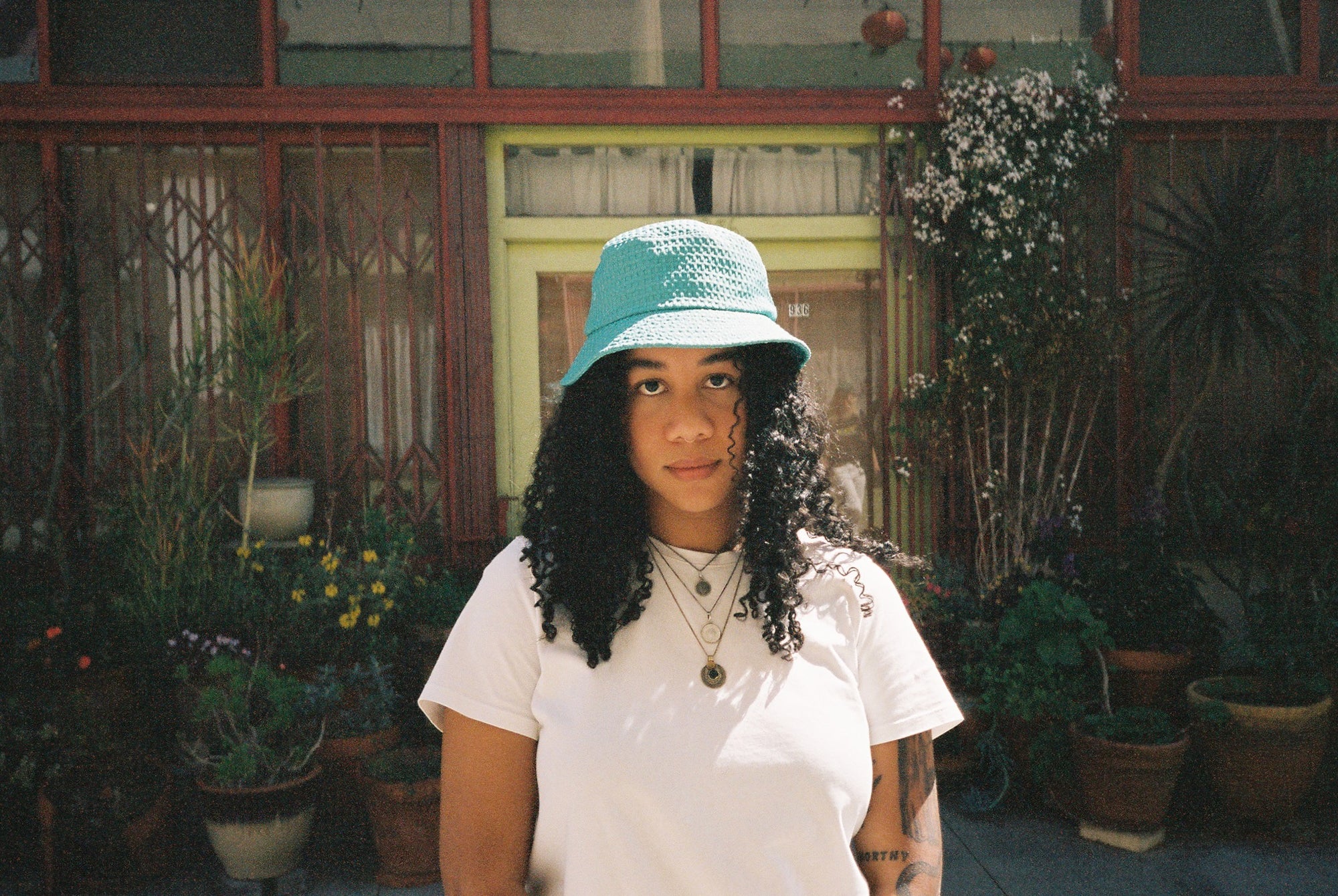 Japanese Dobby Bucket Hat - Turquoise