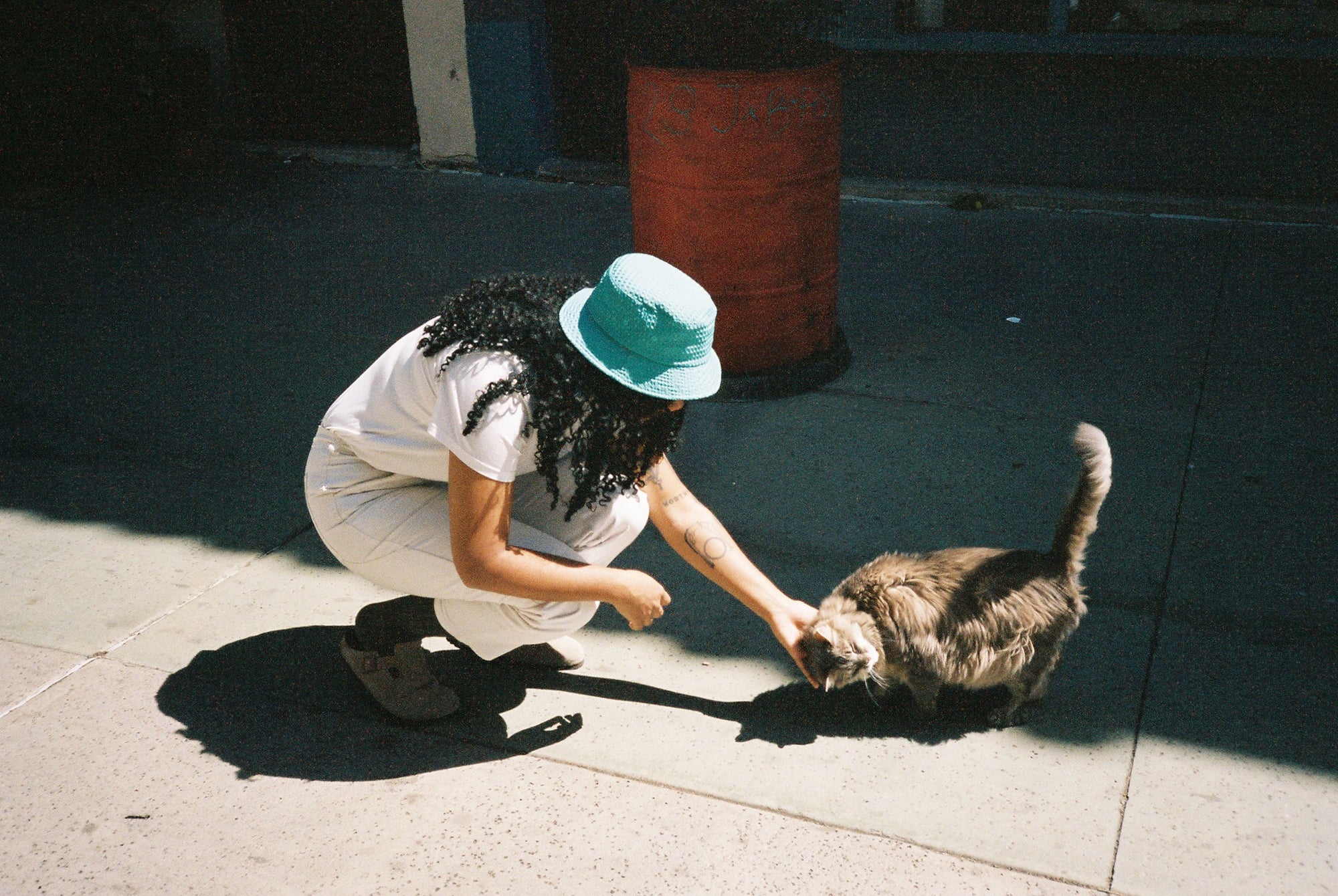 Japanese Dobby Bucket Hat - Turquoise