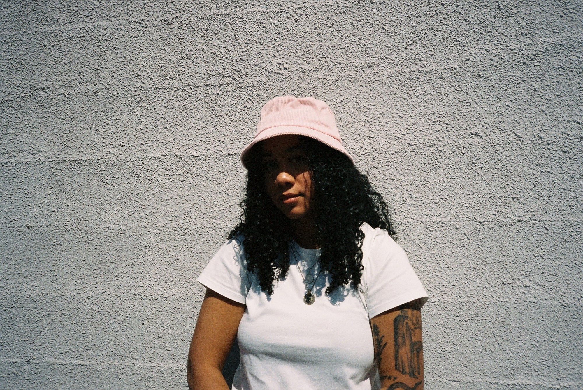 Corduroy Bucket Hat - Pink