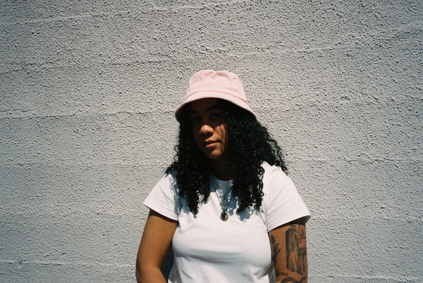 Corduroy Bucket Hat - Pink