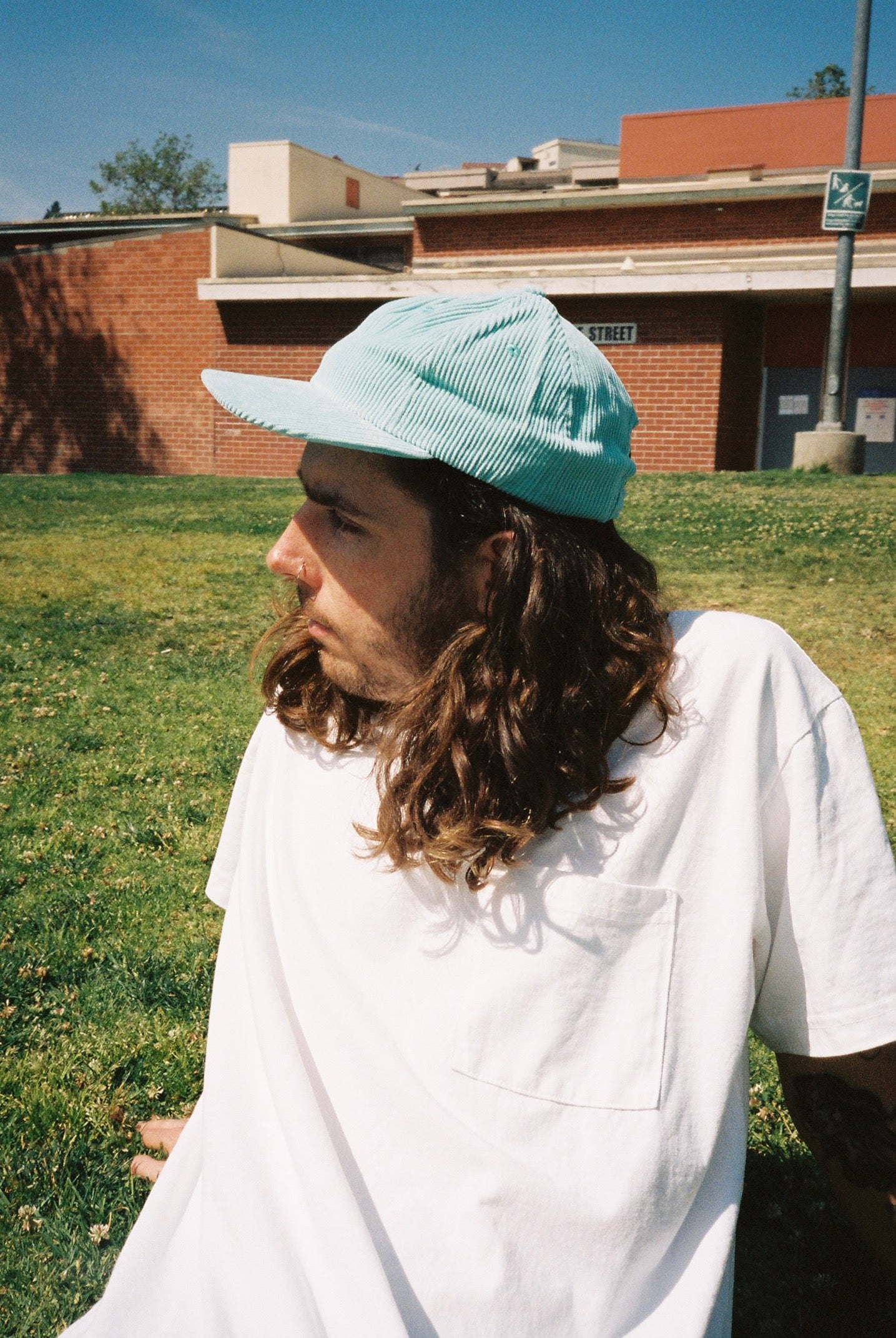 Corduroy Cap - Seaspray