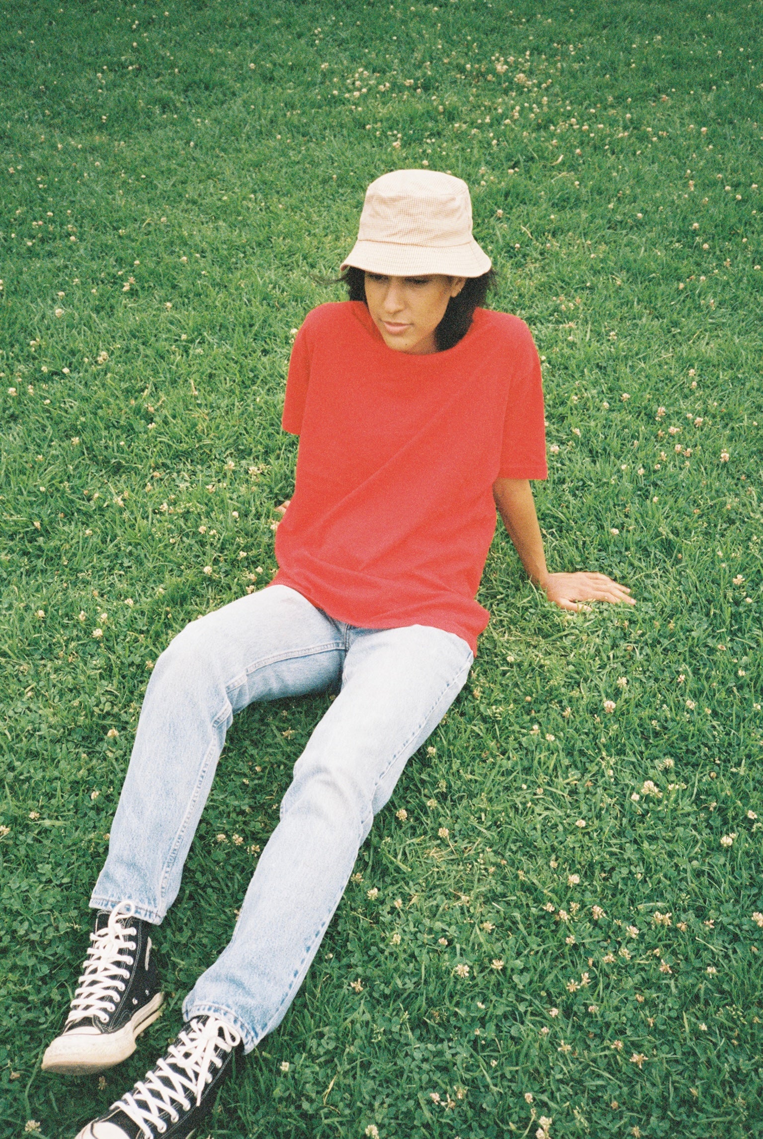 Short Sleeve Tee - Washed Red