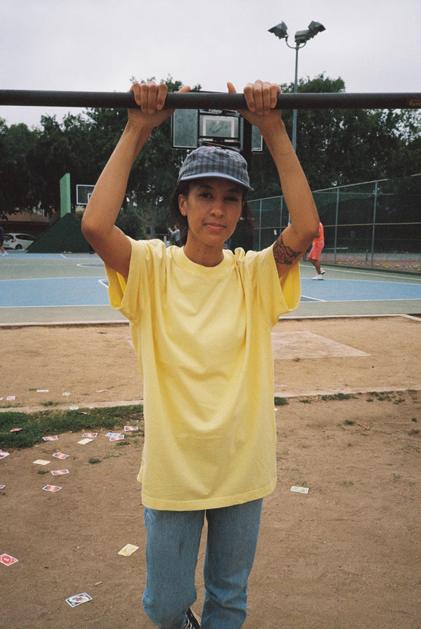 Short Sleeve Tee - Washed Yellow