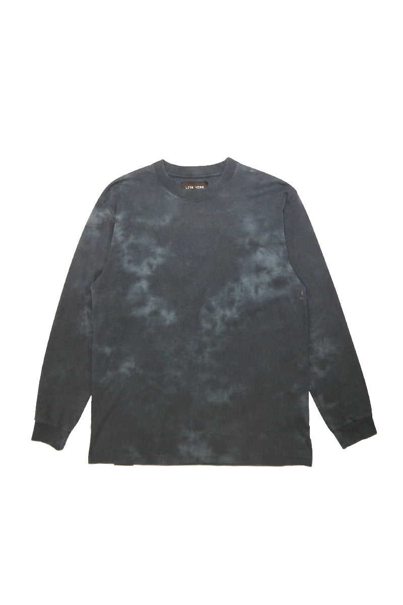 Long Sleeve Tee - Cloudy Washed Black