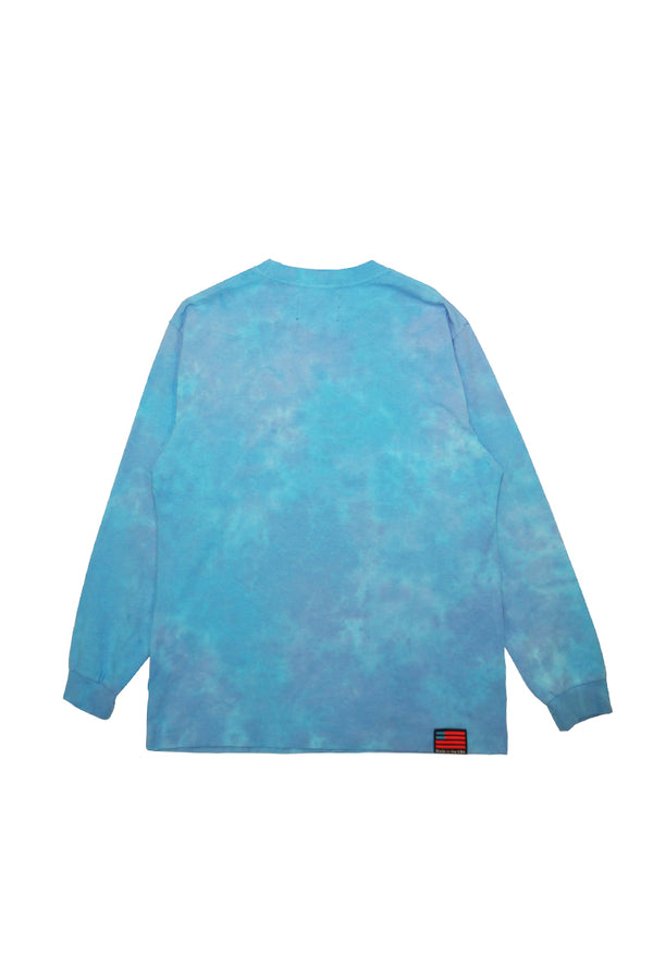 Long Sleeve Tee - Cloudy Washed Blue