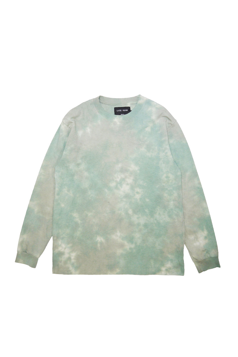 Long Sleeve Tee - Cloudy Washed Green