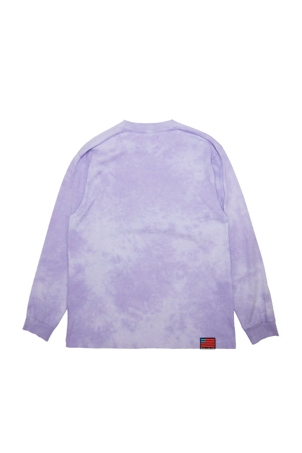 Long Sleeve Tee - Cloudy Washed Lavender