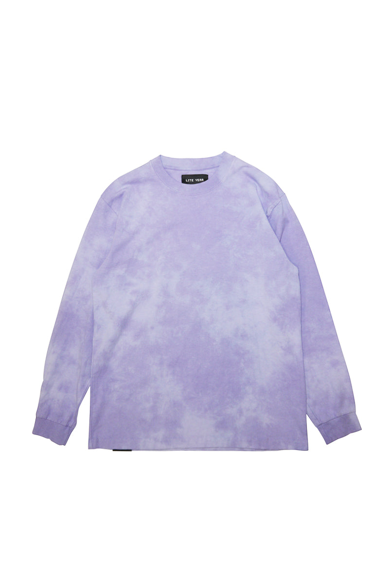 Long Sleeve Tee - Cloudy Washed Lavender