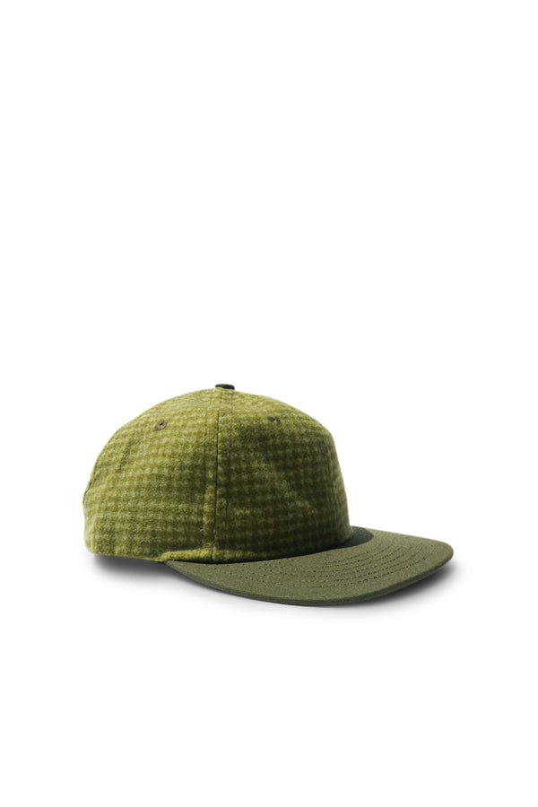 Houndstooth Cap - Green