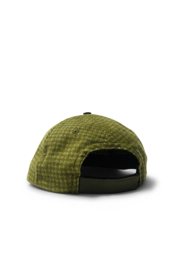 Houndstooth Cap - Green