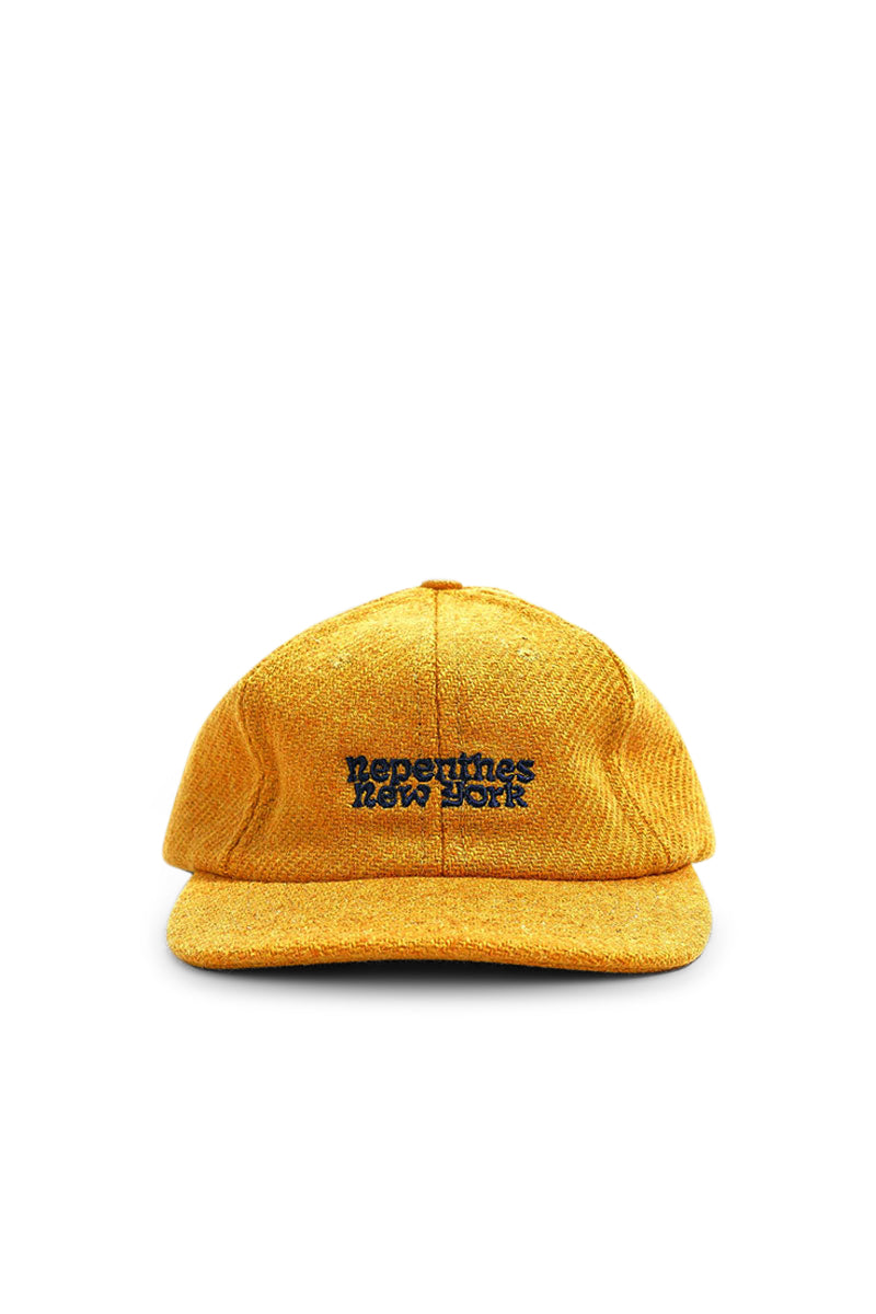 Lite Year x Nepenthes Harris Tweed® Cap - Orange