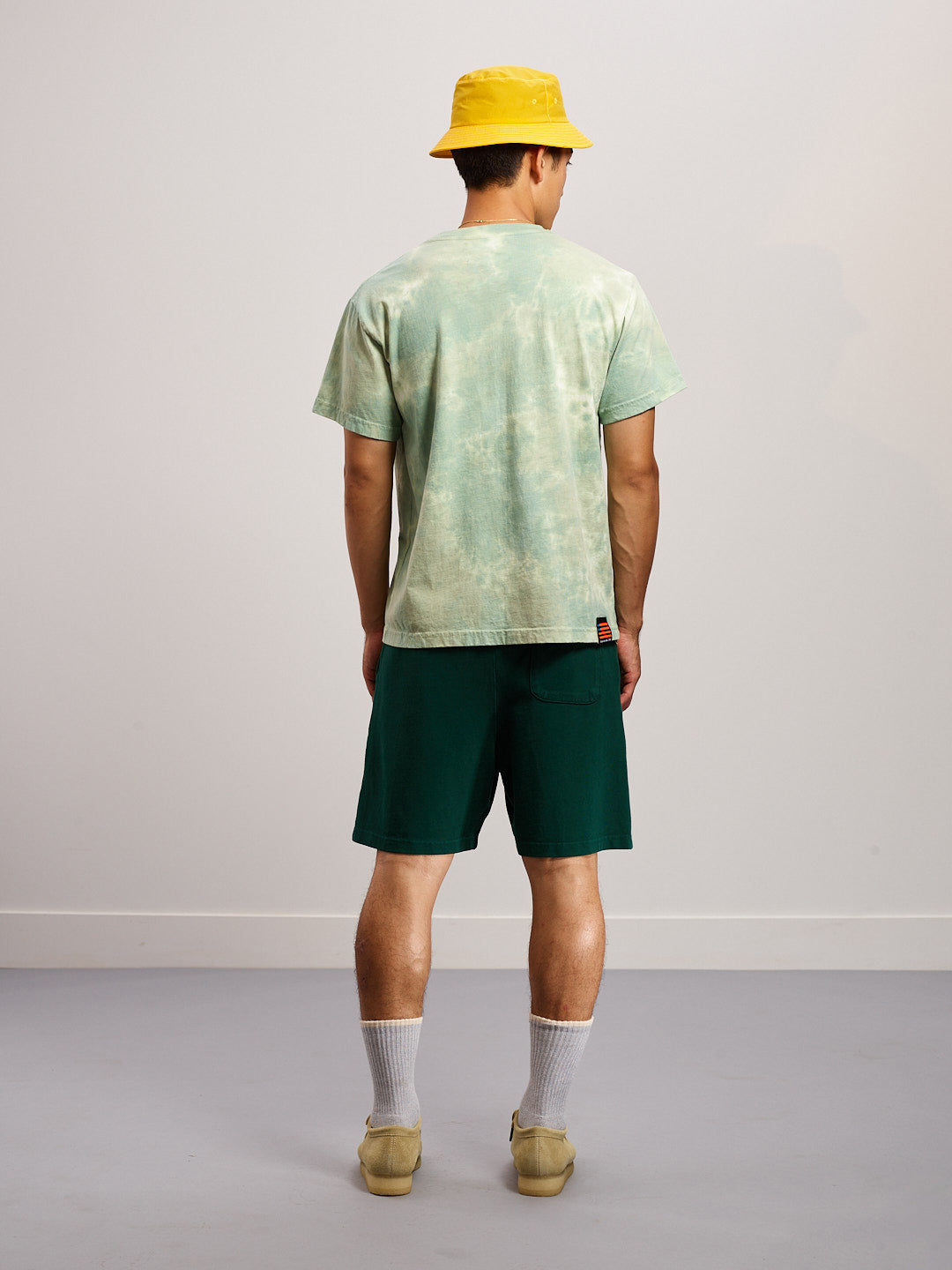 Short Sleeve Pocket Tee - Cloudy Washed Green