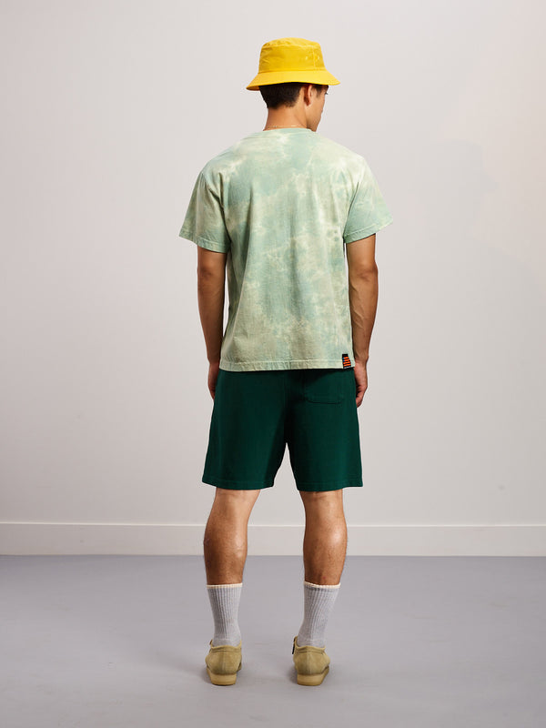 Short Sleeve Pocket Tee - Cloudy Washed Green