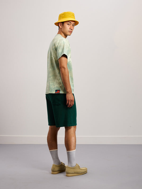 Short Sleeve Pocket Tee - Cloudy Washed Green