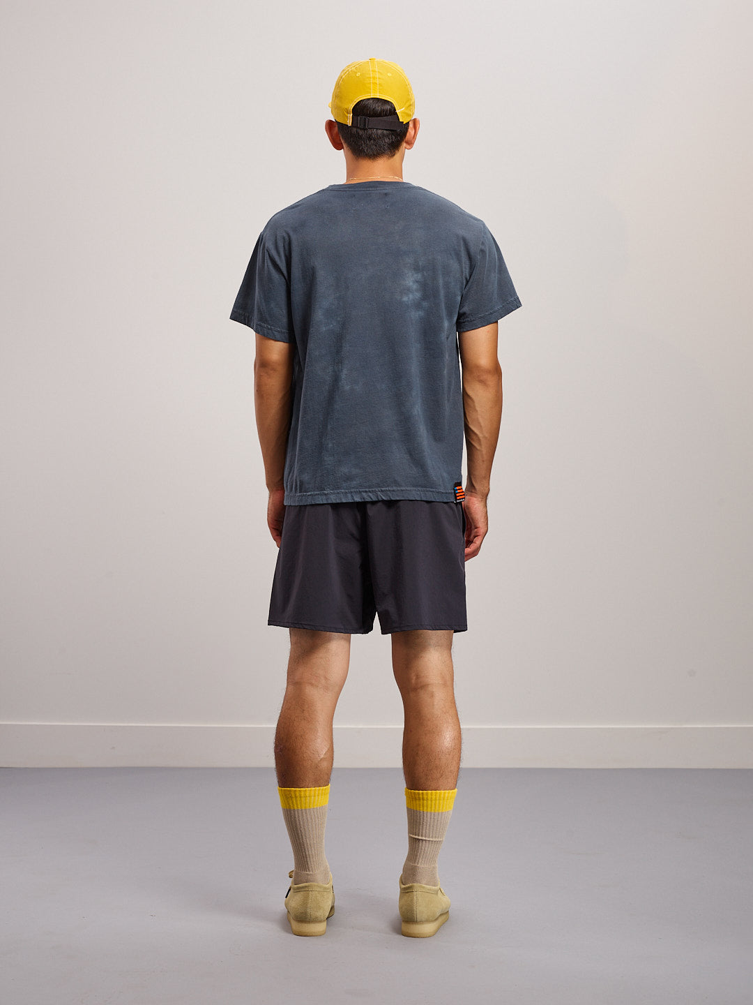 Short Sleeve Pocket Tee - Cloudy Washed Black
