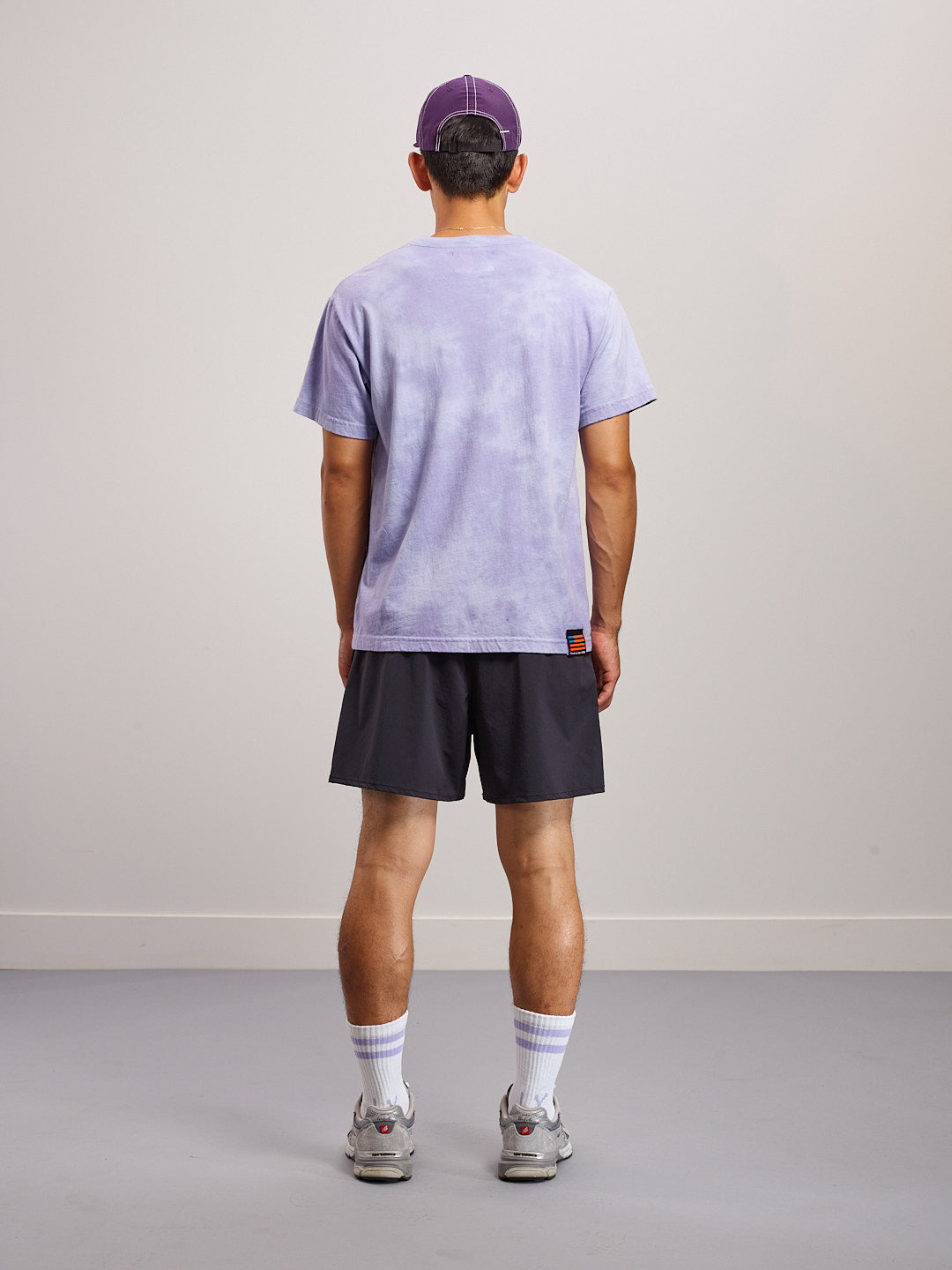Short Sleeve Pocket Tee - Cloudy Washed Lavender