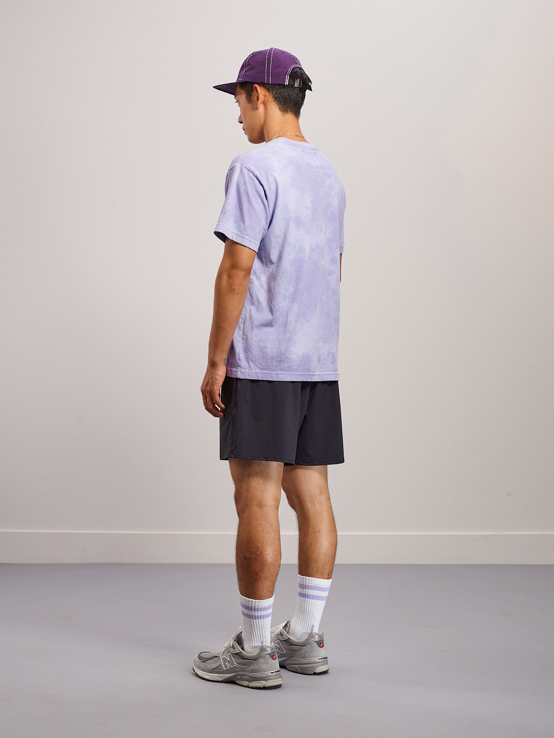 Short Sleeve Pocket Tee - Cloudy Washed Lavender
