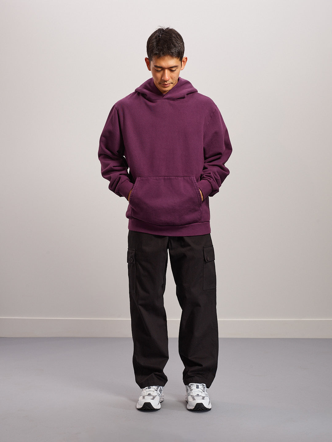 Classic fit hoodie sale
