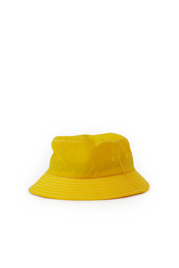 Japanese Nylon Taffeta Bucket Hat - Yellow