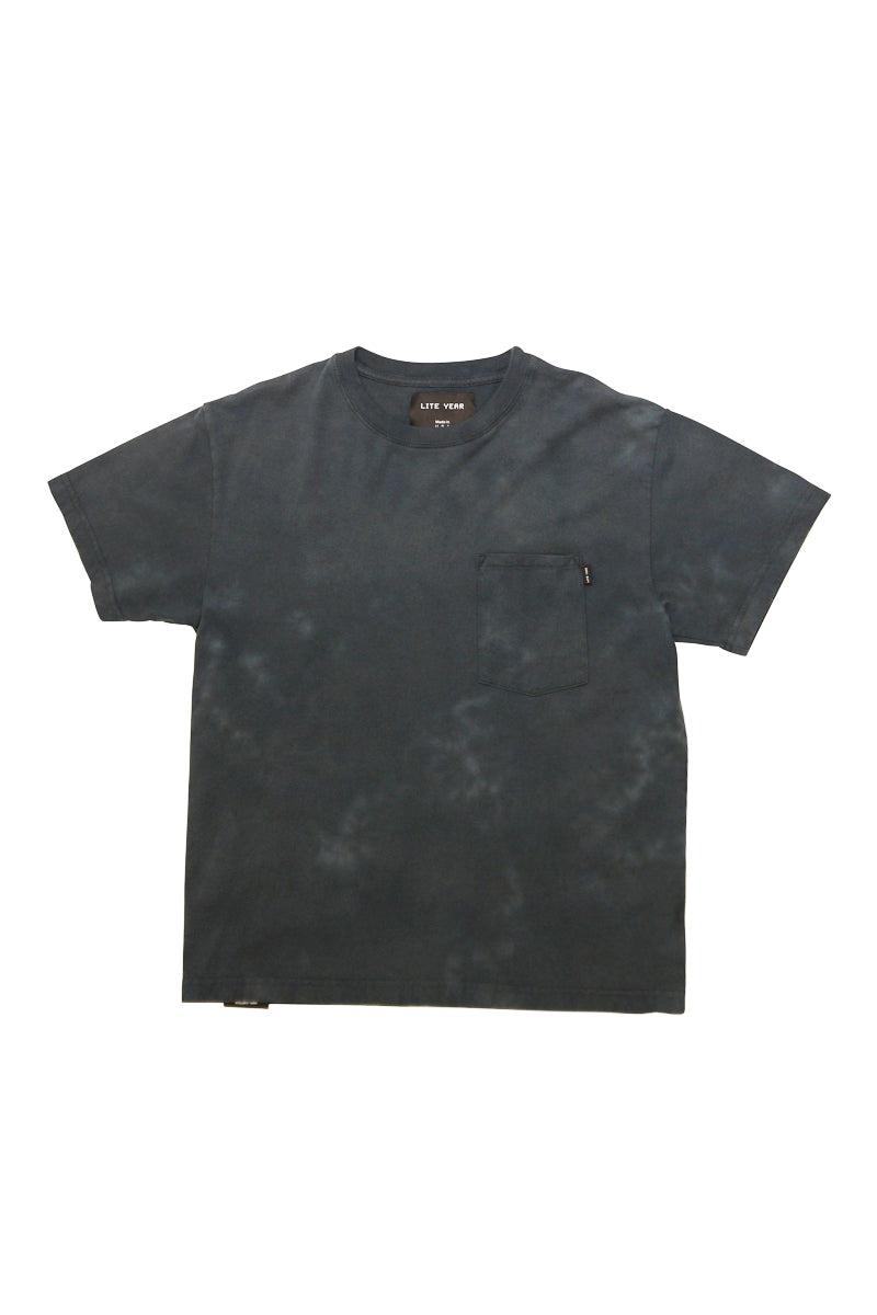 Short Sleeve Pocket Tee - Cloudy Washed Black