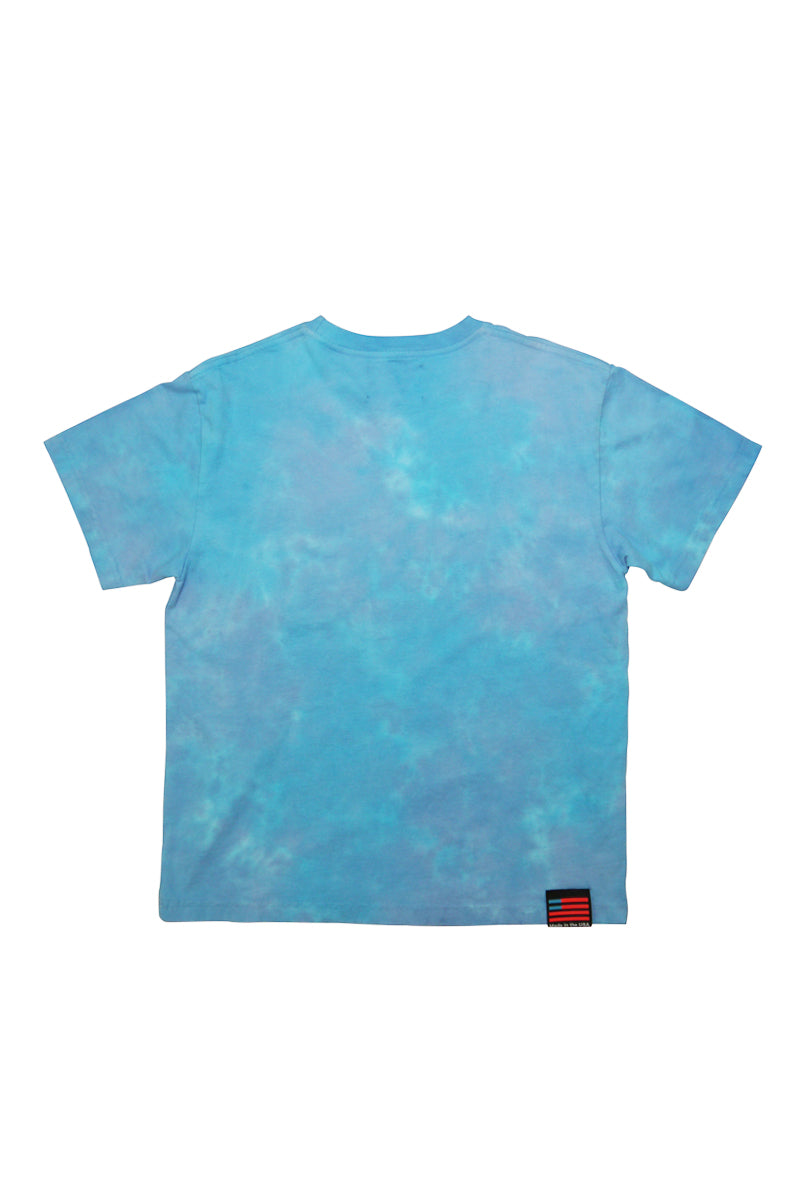 Short Sleeve Pocket Tee - Washed Cloudy Blue