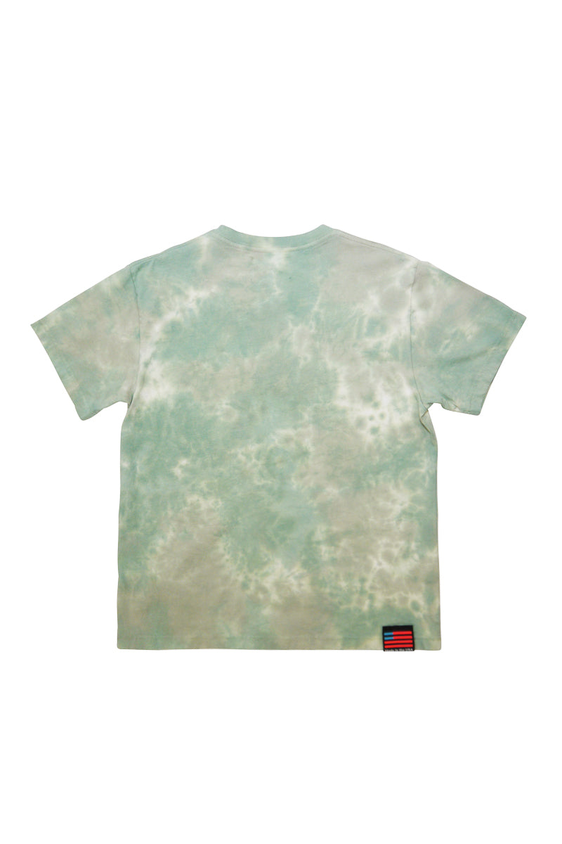 Short Sleeve Pocket Tee - Cloudy Washed Green