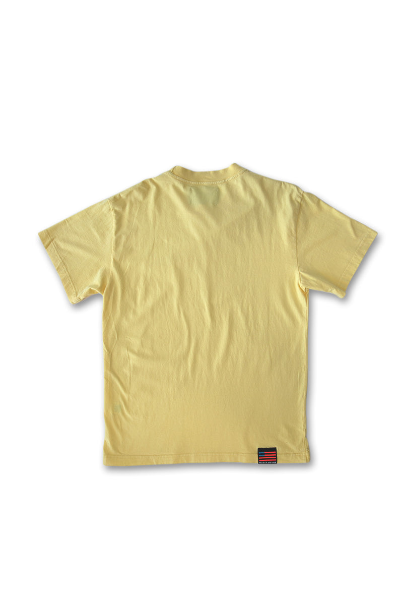 Short Sleeve Tee - Washed Yellow