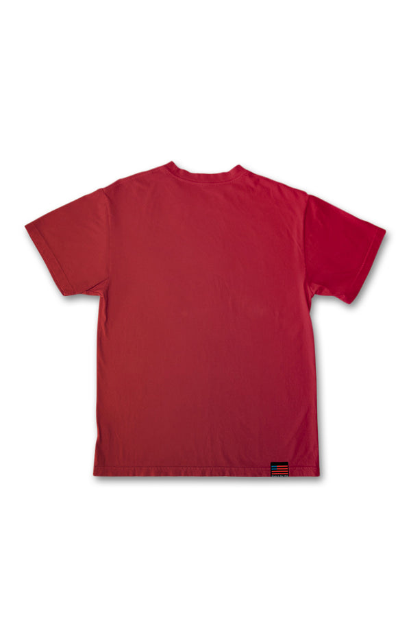 Short Sleeve Tee - Washed Red