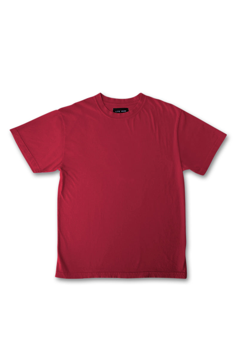 Short Sleeve Tee - Washed Red