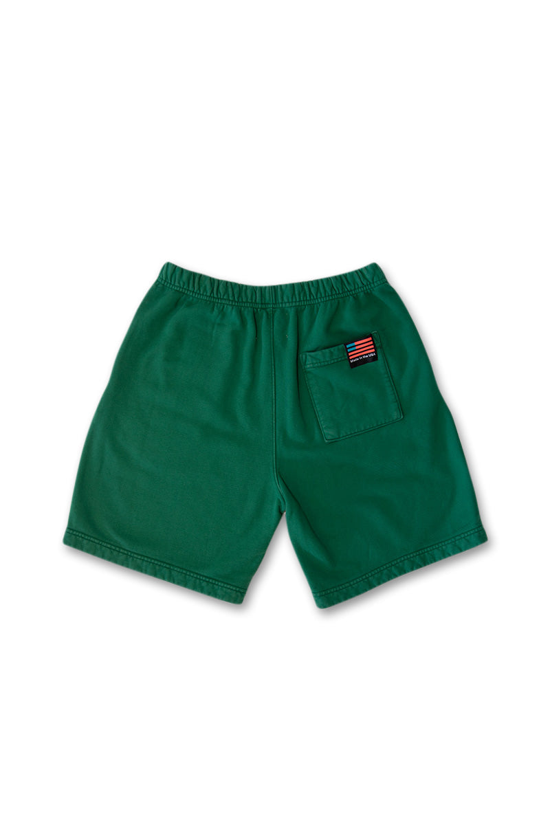 Relaxed Fit Short - Washed Green
