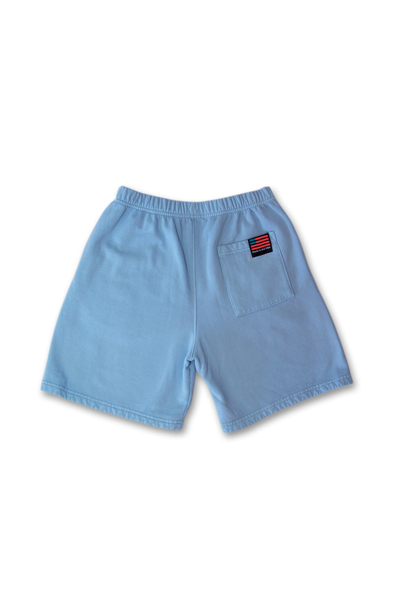 Relaxed Fit Short - Light Blue