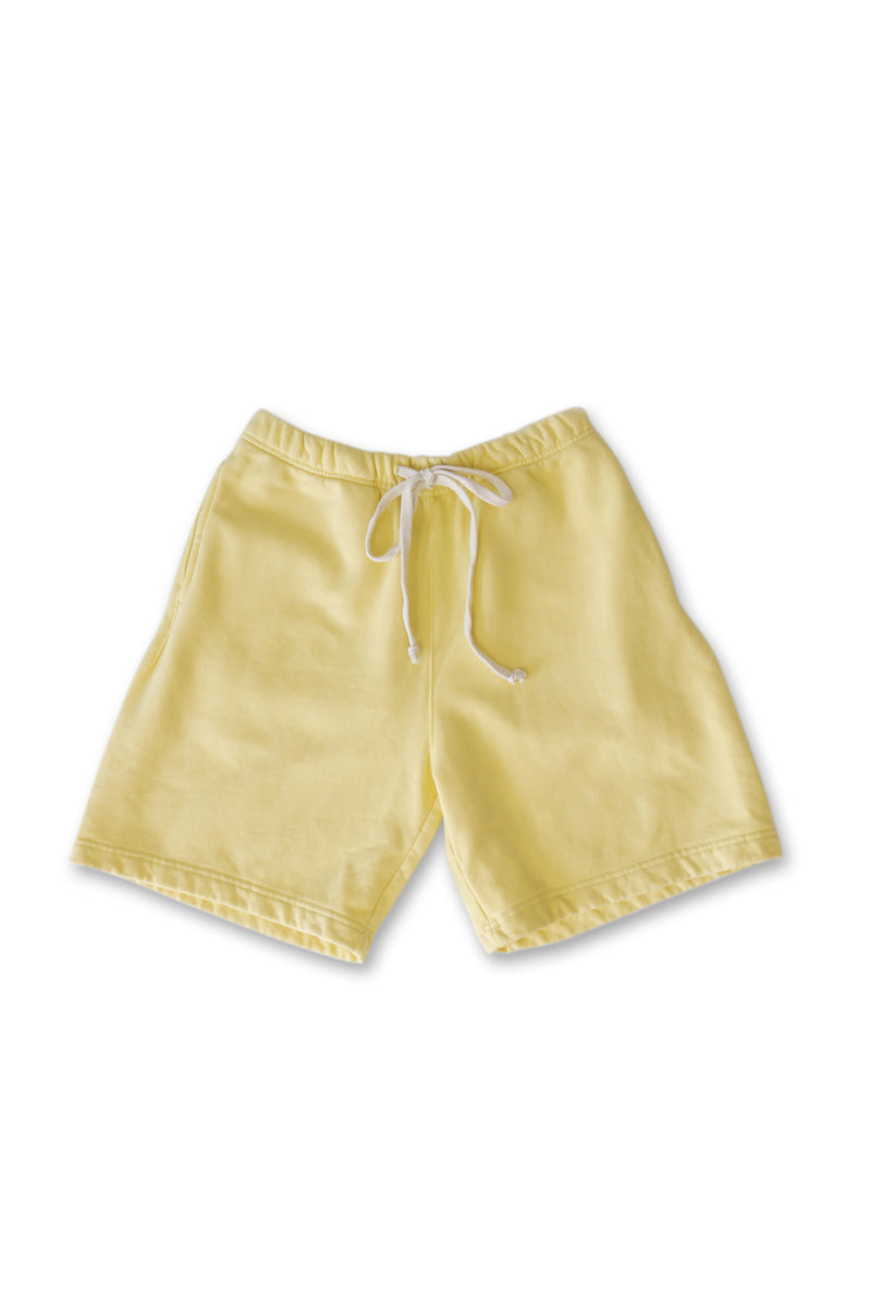 Relaxed Fit Short - Washed Yellow