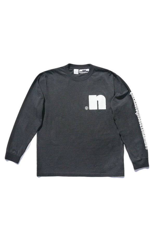 Uxe Mentale x Nepenthes U LS Tee - Washed Black