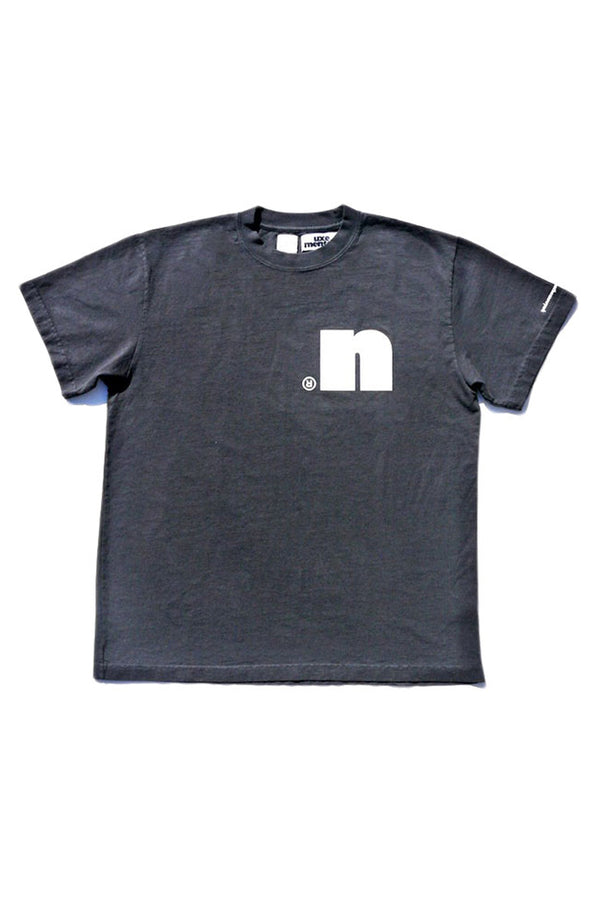 Uxe Mentale x Nepenthes U Tee - Washed Black